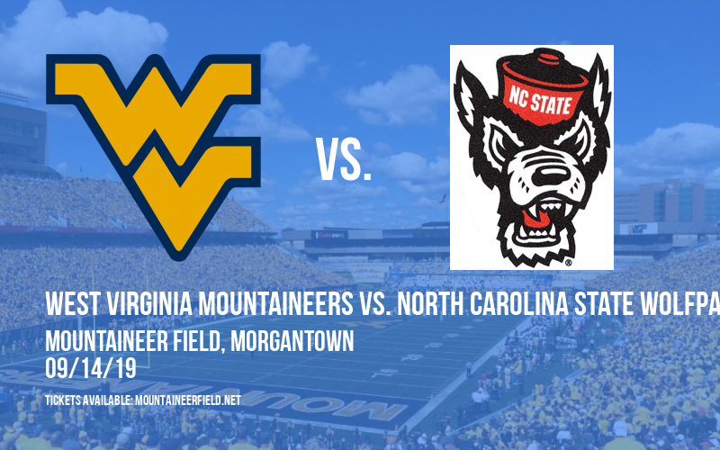 West Virginia Mountaineers vs. North Carolina State Wolfpack at Mountaineer Field